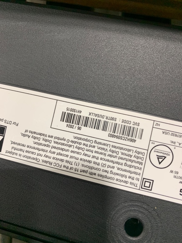 Photo 3 of LG S90TR 7.1.3-Channel OLED evo TV Matching Soundbar with Rear Surround Speakers, Dolby Atmos, Wow Orchestra, WOWCAST Built-in with Wireless Dolby Atmos, Wireless Subwoofer (2024 New Model)
