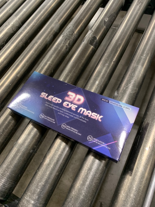 Photo 1 of Sleep Mask, 3D Memory Foam Eye Mask for Sleeping 100% Light Blocking Eye Covers