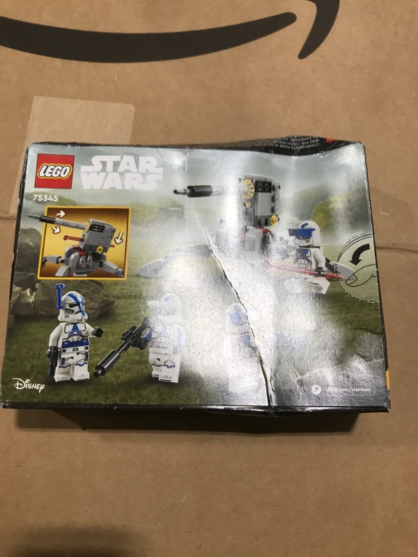 Photo 2 of Star Wars 501St Clone Troopers Battle Pack Building Toy Set (119 Pcs)