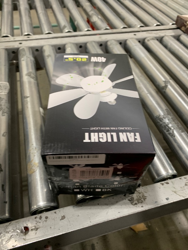 Photo 1 of Socket Ceiling Fans with Lights and Remote: Ceiling Fan That Screws into Light Bulb Socket, with Light Extender, 3 Colors 3000K-6500K, Dimmable LED, Wireless Ceiling Fan for Bedroom Kitchen (20.5")