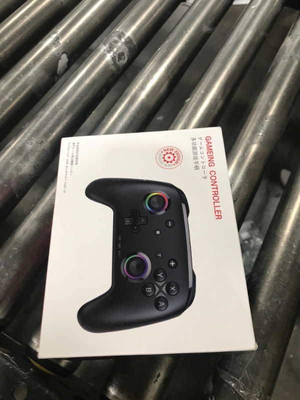 Photo 1 of GMBACK PC Controller - Enhanced Hall Effect Joysticks Wireless Bluetooth Game Controller - Work for Windows PC, Android, iPhone, Switch, TV & Steam Deck with APP/Macro/Motors/6 Axis Gyro/Turbo/RGB