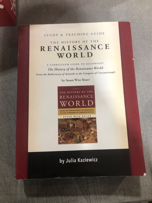 Study And Teaching Guide The History Of The Renaissance World for sale ...