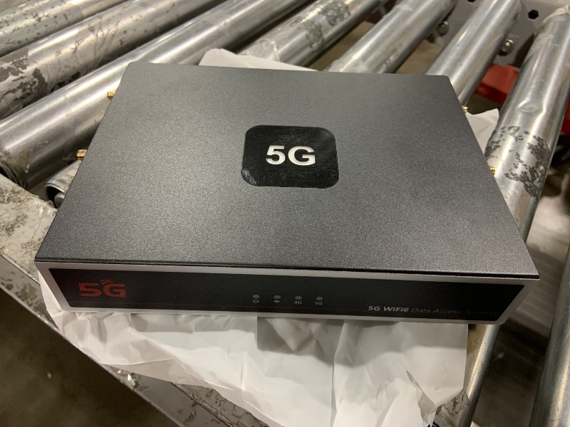 Photo 1 of UOTEK 5G SIM Card Router CPE, WiFi 6 Router 5G Modem Dual Band NSA SA with SIM Card Slot for Smarthome Office Indoor High Speeed Wireless Router