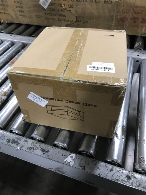 Photo 1 of SLAWA Solar Post Light Fixture Square Black Solar Modern Post Column Light Outdoor LED Fence Deck Column Cap Lamp IP65 Waterproof Lantern 3000K Warm Landscape Pillar Light For Yard Garden Pathway Lawn