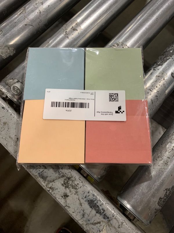 Photo 1 of Sticky Notes, 12 Pads, Sticky Notes 3x3 Inches, Coloful Sticky Note Pads, Easy to Stick for School, Office and Home - Vintage Colors
