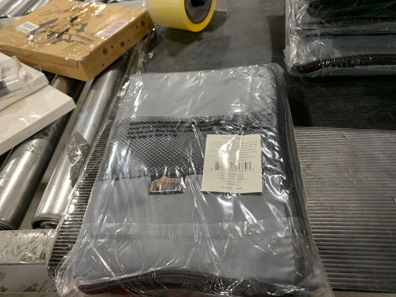 Photo 1 of Gorilla Grip 8 Set Packing Cubes, Travel Essentials for Suitcases, Breathable Mesh Organizer Bags for Clothes Toiletries Shoes and Laundry, Luggage and Backpack Carry On Airplane Accessories Gray