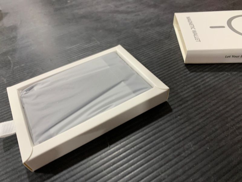 Photo 1 of ExtreLife Magnetic Wallet with Grip, MagSafe Wallet and Phone Stand, Leather Wallet for Magsafe, Magnetic Phone Wallet for iPhone 16/15/14/13/12 Series, Hold 7 Cards, Orange