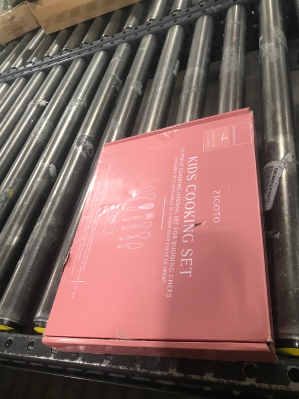 Photo 1 of Wooden Cooking & Baking Set for Kids - Safe & Real Kitchen Tools Give Toddlers a Fun Cooking Experience - Durable Utensils are Perfect for Gifting to Create Lasting Family Memories