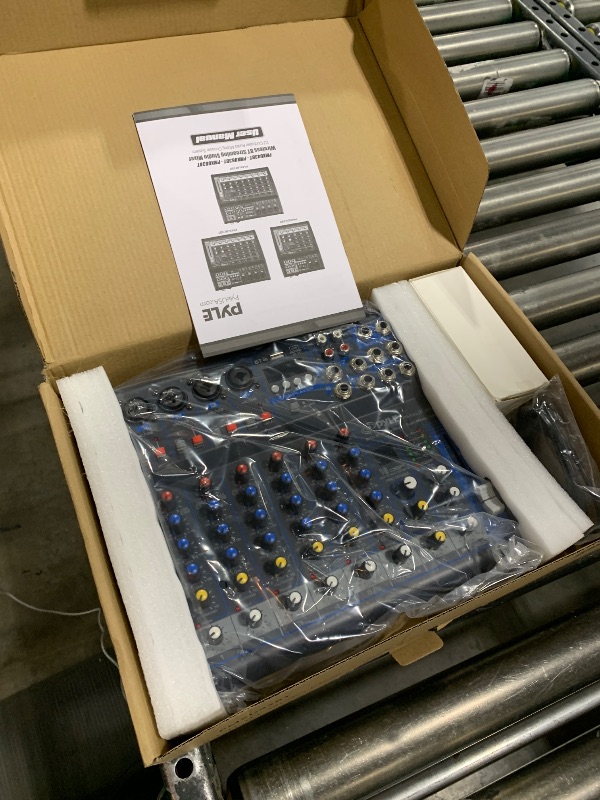 Photo 1 of Pyle Professional Audio Mixer Sound Board Console Desk System- Interface 8 Channel Digital USB Bluetooth MP3 Computer