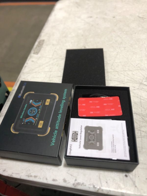 Photo 1 of GianToucan Wireless RV Leveling System for Real-Time Monitoring and Adjustments, Digital Leveler Compatible with Mobile App & Smart Devices for Campers, Rechargeable Levels for All RVs