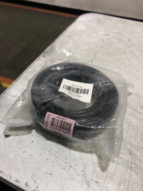 Photo 1 of BEST CONNECTIONS 7 Way Trailer Wire (25 Feet) Heavy Duty 14 Gauge 7 Conductor Insulated Cable Durable, Weatherproof, Color-Coded 7 Way Trailer Wiring Extension for RV Trailer and Automotive