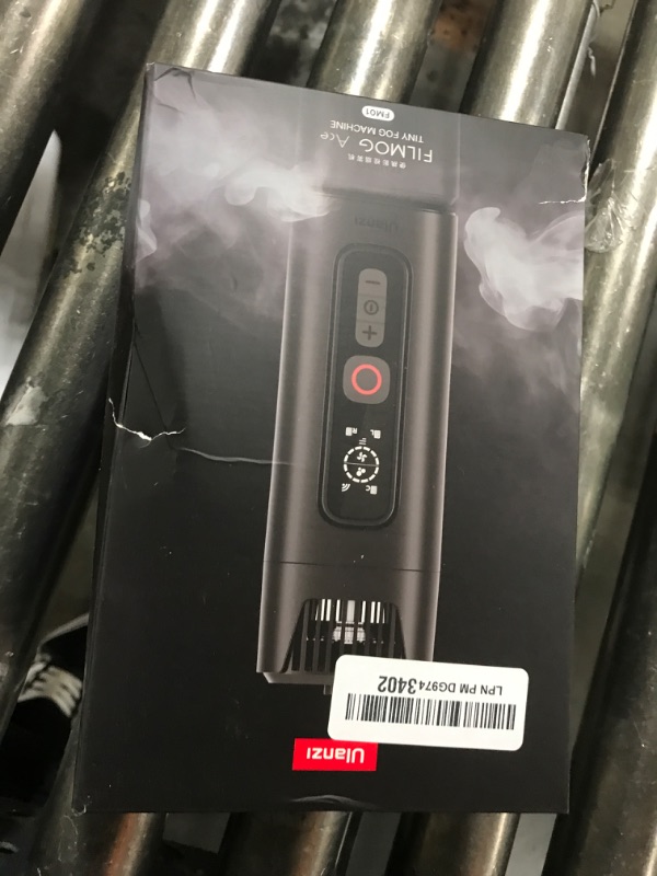 Photo 1 of JUSMO Portable Smoke Machine Handheld Fog Machine Battery Powered - ULANZI FM01 FILMOG Ace Portable Fog Machine with Remote Control Fogger for Indoor Outdoor Photography Videography Effects