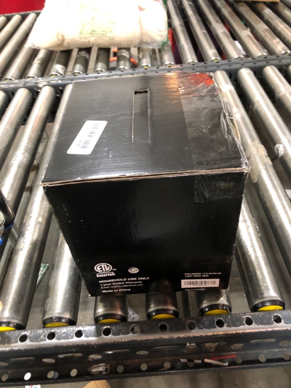 Photo 1 of KOOC Small Slow Cooker, 2 Quart, Free Liners Included for Easy Clean-up, Upgraded Ceramic Pot, Adjustable Temp, Nutrient Loss Reduction, Stainless Steel, Red, Round