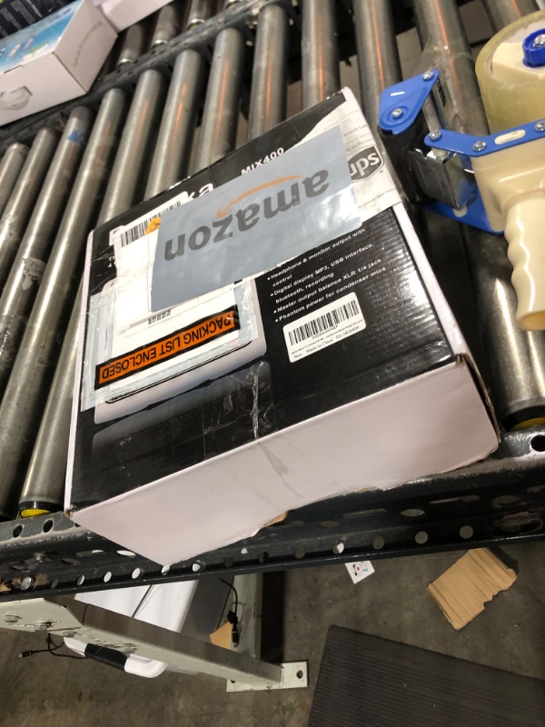 Photo 1 of Audio Mixer 6 Channel DJ Mixer, Professional Sound Board Console with USB MP3 Bluetooth Input 48V For Live Performance Home Stage Karaoke