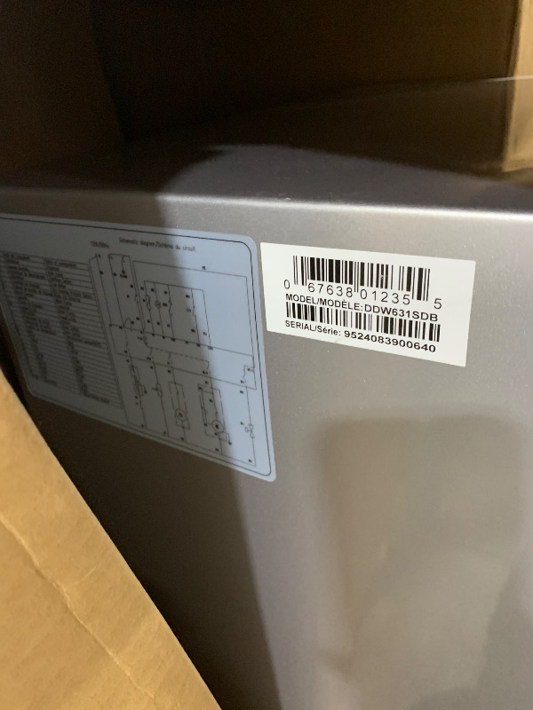 Photo 1 of Danby DDW631SDB Countertop Dishwasher with 6 place Settings and Silverware Basket, LED Display, Energy Star