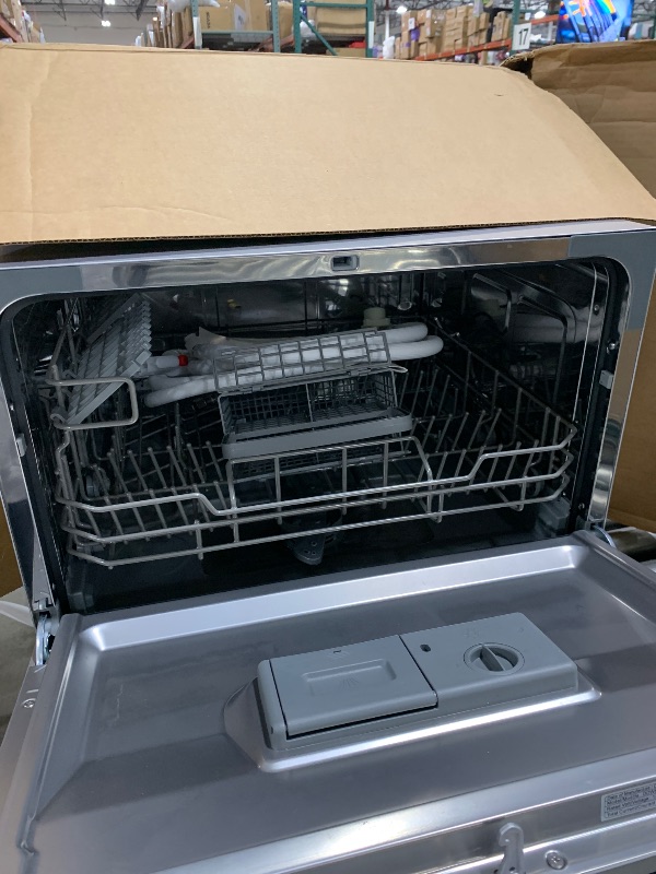 Photo 1 of Danby DDW631SDB Countertop Dishwasher with 6 place Settings and Silverware Basket, LED Display, Energy Star