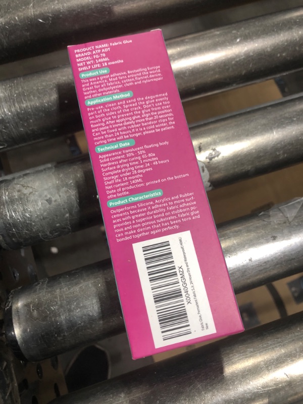 Photo 2 of 140 ml Fabric Glue for Clothes, Material Glue for Fabric, Textile Glue, Strong Fabric Glue for Crafts, Upholstery, Material, Textile and Felt