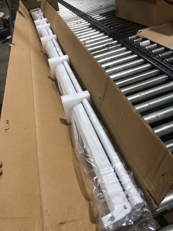 Photo 1 of VIVOHOME Projector Screen Pull Down, 1:1 120 Inch Retractable Projection Screen, HD 4K Manual Pull Movie Screen for Home Theater, Cinema, Office (84x84 Inch White)