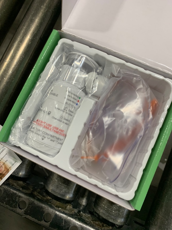 Photo 1 of Portable Nebulizer for Adults, Handheld Nebulizer for Kids, Portable Nebulizer Machine, Personal Steam Inhaler with Indicator Light, Automatic Cleaning, for Home, Car, Outdoor