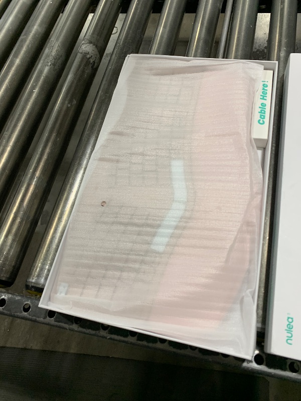 Photo 1 of Nulea RT05 Wireless Ergonomic Keyboard, Split Keyboard with Wrist Rest, USB-C Charging, 7-Color Backlight