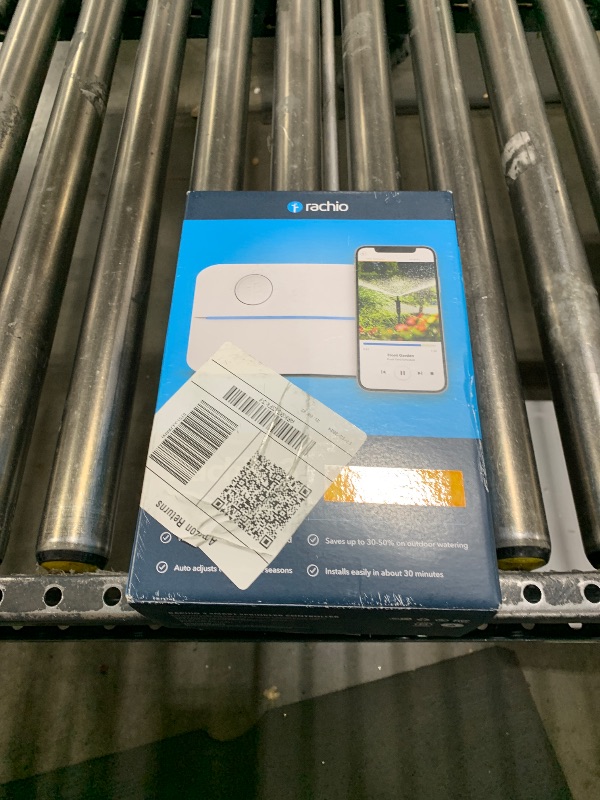 Photo 1 of Rachio 3rd Gen: Smart 4-Zone Sprinkler Controller, App Enabled Automated Water Scheduling, Alexa Compatible, DIY Simple & Fast Install