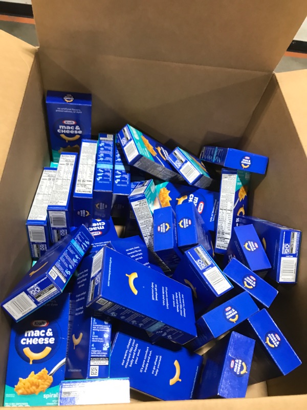 Photo 1 of Kraft Spirals Original Mac N Cheese Macaroni and Cheese Dinner 5.5 Oz Box exp- Jan 2025 --- BOX 