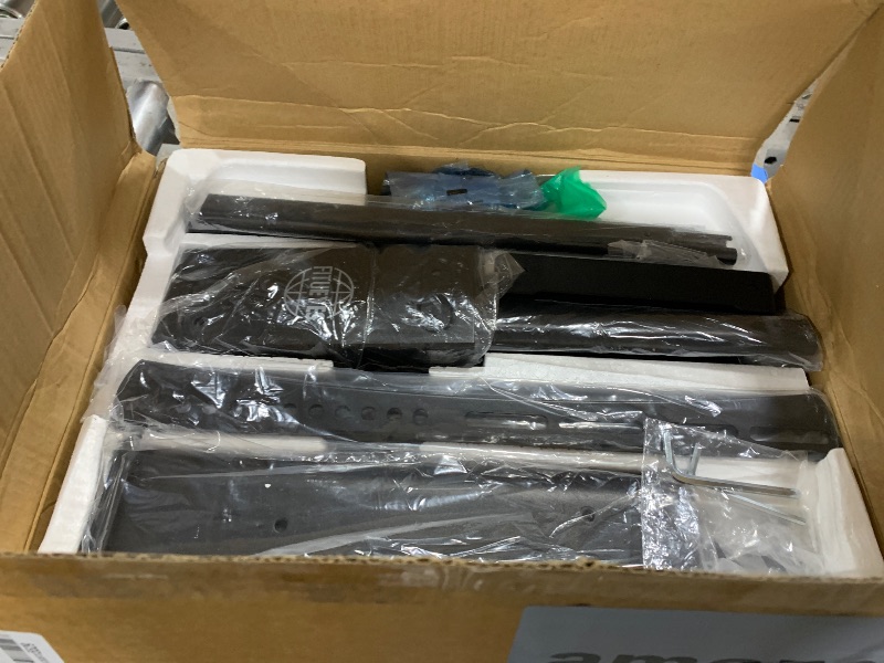 Photo 1 of FITUEYES Universal TV Stand, Swivel TV Table Stand for 32-65 70 75 Inch Flat Screen, Table Top TV Stand Base Replacement, Height Adjustable TV Mount Stand with Glass Base, Max Holds 88lbs