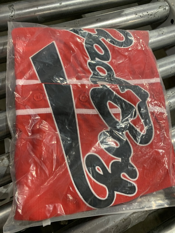 Photo 1 of #10 Biggie 72 Bad Boy Baseball Jersey, 90S Hip Hop Clothing for Party Shirt(Small, Red)