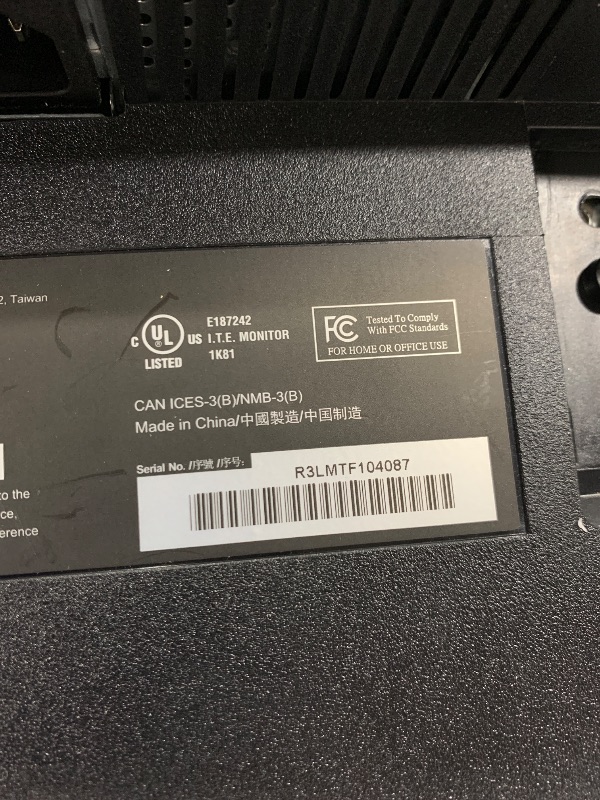 Photo 1 of ASUS TUF Gaming VG328H1B 32” Curved Monitor, 1080P Full HD, 165Hz (Supports 144Hz), Extreme Low Motion Blur, Adaptive-sync, FreeSync Premium, 1ms, Eye Care, HDMI D-Sub