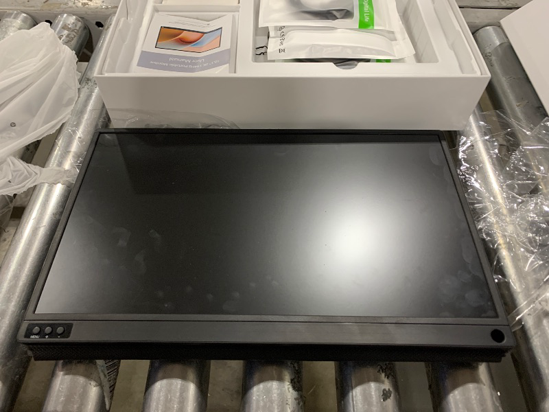 Photo 1 of UPERFECT Portable Monitor 2K 144Hz 16.1" Portable Gaming Monitor for Laptop 2560x1440P QHD FreeSync HDR Ultra Slim Travel Monitor External Second Screen for PC Phone Game Console with Cover Stand