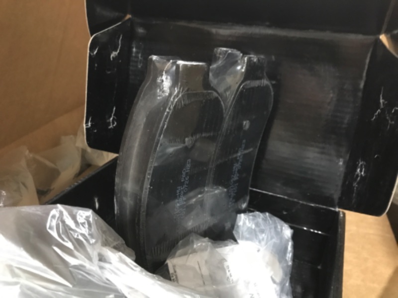 Photo 1 of TRQ Rear Brake Pad & Rotor Kit Brake Caliper Brake Pads Brake Rotor Ceramic Compatible with 2005-2007 Ford F-350 Super Duty 2011-2012 F-450 Super Duty