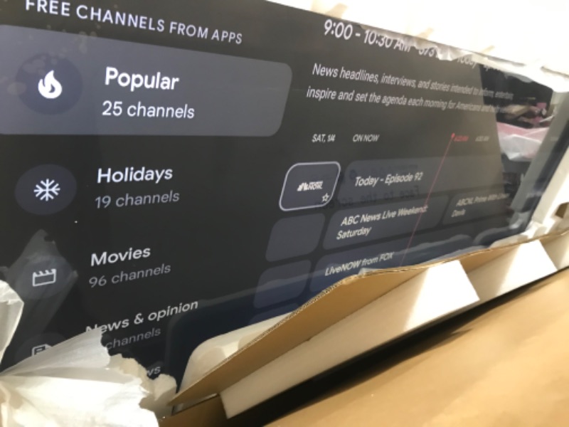 Photo 1 of TCL 98-Inch QM7 QLED 4K Smart QD-Mini LED TV with Google TV (98QM751G, 2024 Model) Dolby Vision IQ, Dolby Atmos, HDR, Game Accelerator up to 240Hz, Voice Remote, Works with Alexa, Streaming Television