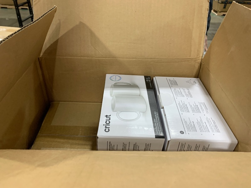 Photo 1 of Cricut Mug Press + 4 Blank Mugs (12oz each)