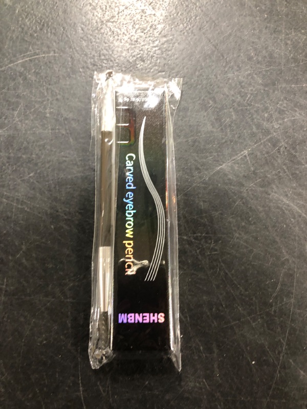 Photo 1 of Magic Waterproof Microblade Eyebrow Pencil,4 Tipped Precise Eye Brow Contouring Pen with Sponge Micro-Fork Tips Applicator,3d Microblading Eyebrow Pencil Creates Natural-Looking Brows-Dark Brown