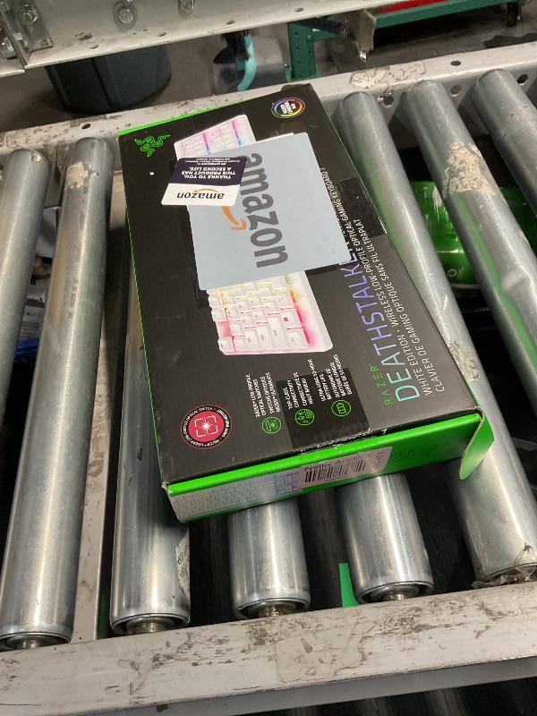 Photo 1 of Razer DeathStalker V2 Pro TKL Wireless Gaming Keyboard: Low Profile Optical Switches Linear Red - HyperSpeed Wireless & Bluetooth - Chroma RGB - Up to 200 Hr Battery - Snap Tap - White