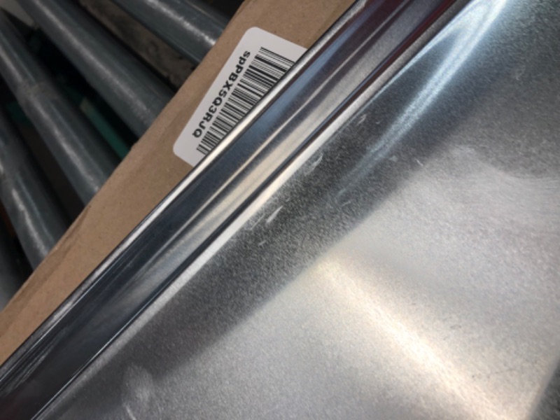 Photo 3 of ***USED - SCRATCHED - DENTED - SEE PICTURES***
Alpine Cuisine Professional Full Aluminum Cookie Sheet 18x26-inch - Rimmed Baking Sheets for Oven - Durable, Oven-Safe, Easy to Clean, Commercial Quality - Great for Roasting & Baking