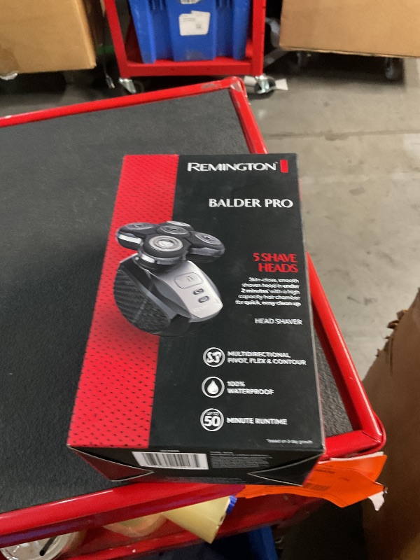 Photo 1 of ***(PARTS ONLY/ NO RETURNS OR REFUNDS)***
Remington Balder Pro Electric Razor for Head XR7000 - Premier Wet/Dry Bald Head Shaver, Flex Blades for a Close Shave, Cordless Rechargeable, Effortless Head Shaving with Precision Dual Track Heads