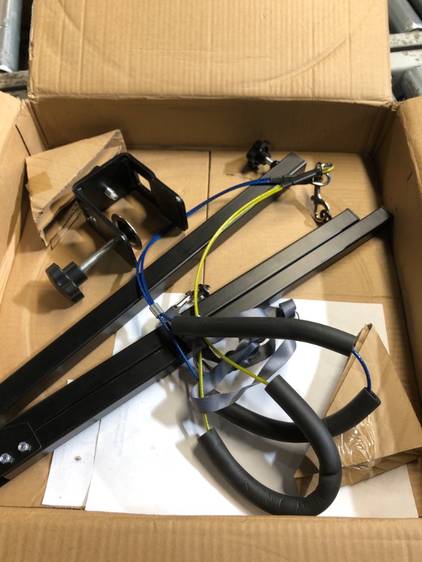 Photo 3 of **DAMAGED, THE RUBBER PIECES ON CLAMP ARE DAMAGED**
Adjustable Dog Grooming Arms with Anti-Slip Powerful Metal Clamp, Portable Pet Grooming Arm for Table with 1 Loop Noose & Two No Sit Haunch Holder, Grooming Restraint for Small Medium Dogs/Cats at Home