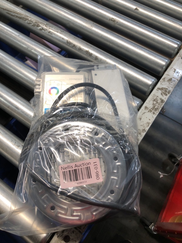 Photo 3 of (HARDWIRE REQUIRED)  HQUA PN04DC 120V AC Remote Control LED RGBW Color Change Inground Pool/SPA Light, 6 Inch 50W with 100 Feet Cord, UL Listed Transformer Included, Fit for 6" Small Wet Niches.
