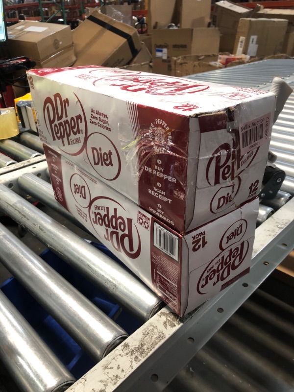 Photo 1 of ***NON REFUNDABLE****2 COUNT* Diet Dr Pepper Soda, 12 fl oz cans, 12 pack