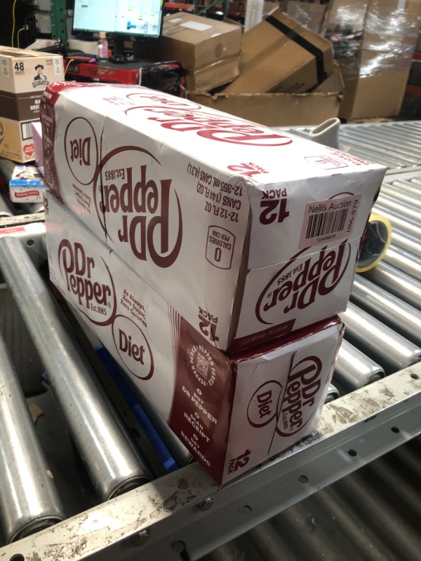 Photo 1 of ***NON REFUNDABLE****2 COUNT* Diet Dr Pepper Soda, 12 fl oz cans, 12 pack