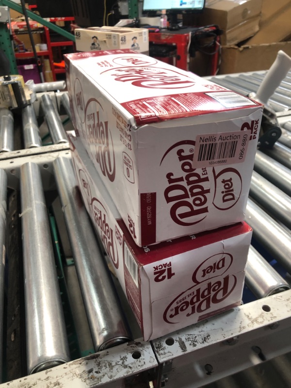 Photo 1 of ***NON REFUNDABLE****2 COUNT* Diet Dr Pepper Soda, 12 fl oz cans, 12 pack