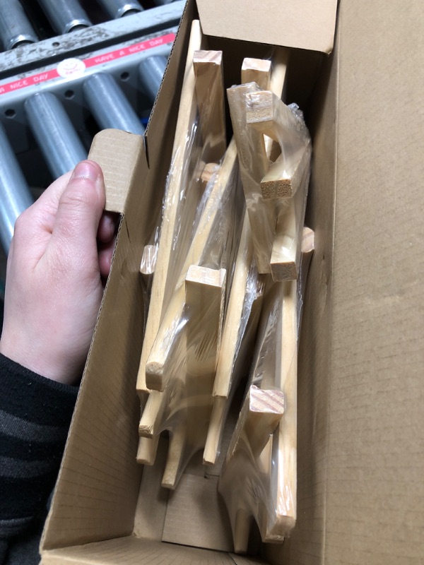 Photo 1 of ***(NOT A COMPLETE SET)***
ESRICH 16 Pack 9 Inch Wood Easels, Easel Stand for Painting Canvases, Art and Crafts, Tripod, Painting Party Easel, Kids Student Tabletop Easels for Painting, Portable Canvas Photo Picture Sign Holder