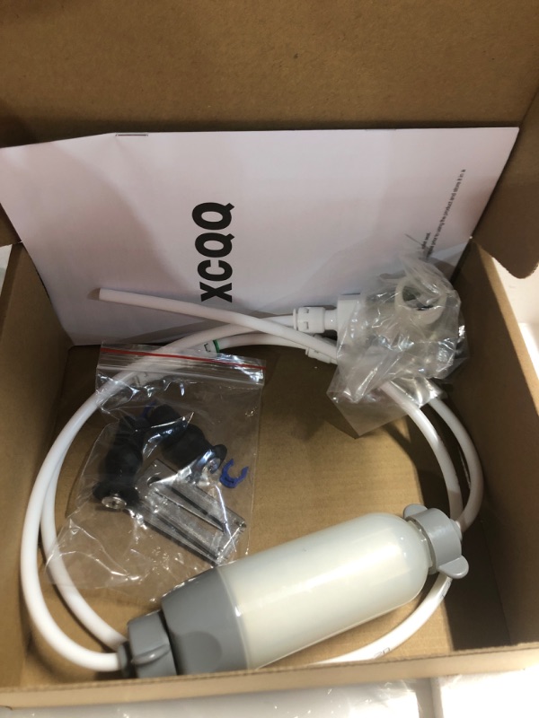 Photo 1 of (Previously opened)(appears new)XCQQ Bidet Toilet Seat Round, Unlimited Warm Water, Heated Toilet Seat, Warm Air Dryer, Rear and Feminine Washing, Soft Closed Toilet Lid