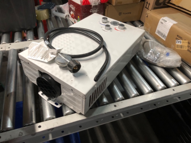 Photo 1 of ***NONREFUNDABLE - MAJOR DAMAGE - THIS SALE FINAL - SEE COMMENTS***
Tankless Water Heater Propane 4.21GPM 16L Outdoor Portable GasHot Water Heater Instant Propane Water Heater with Digital Display Multi-Protection for Camping Trips Boat Cabins
