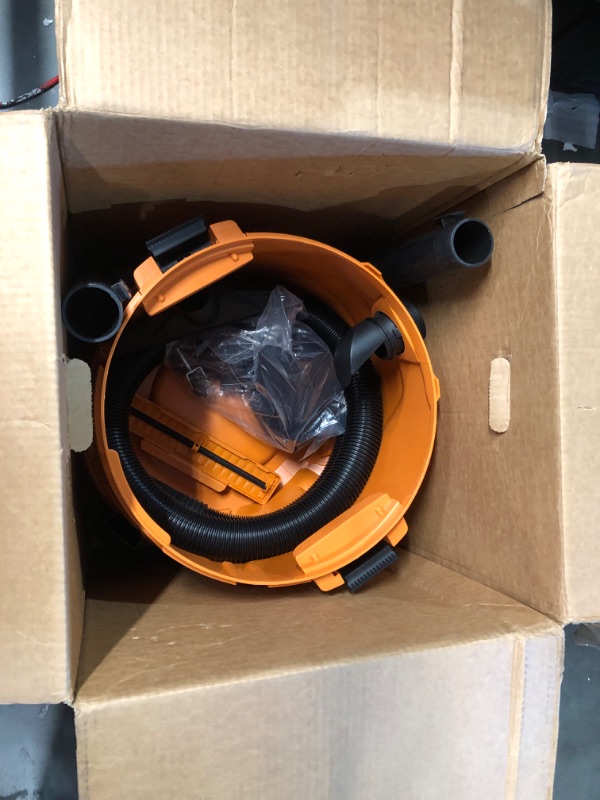 Photo 5 of ***USED - INCOMPLETE - MISSING PARTS - POWERS ON - UNABLE TO TEST FURTHER***
16 Gallon 6.5 Peak HP NXT Shop Vac Wet Dry Vacuum with Detachable Blower, Filter, Locking Hose and Accessories
