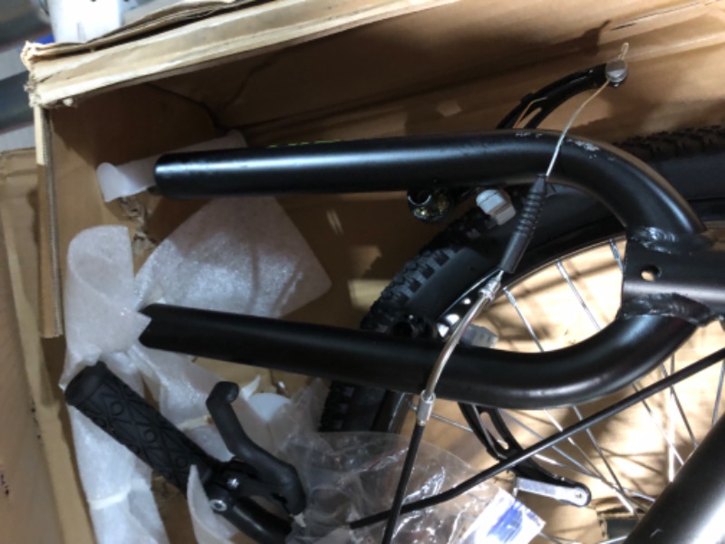 Photo 5 of **DAMAGE** HH HILAND 20 Inch Kids' Bicycles Mountain Bike for Boys, Girls 5+ Years Old, Single Speed Kids Bicycles with Dual Handbrakes, Child Bike Black *Handel bar broken, may be replaceable*