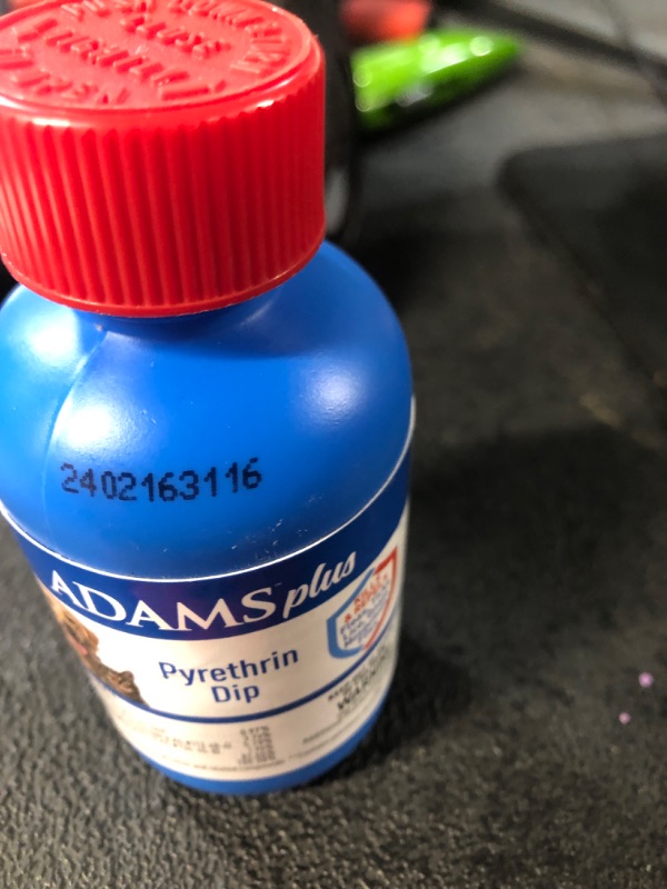 Photo 1 of Adams Plus Pyrethrin Dip For Dogs and Cats ; Kills and Repels Fleas, Ticks, Lice, Gnats, Mosquitoes and Flies ; 4 Fl Oz