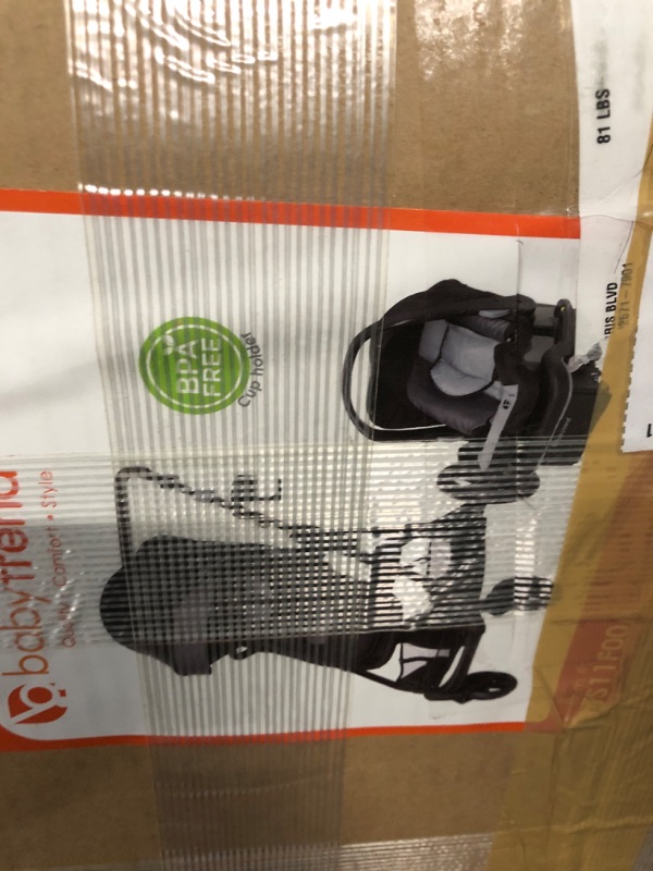 Photo 5 of ***USED - LIKELY MISSING PARTS - UNABLE TO VERIFY FUNCTIONALITY***
Baby Trend Morph Single to Double Modular Stroller Travel System with EZ-Lift™ PLUS Infant Car Seat, Dash Black