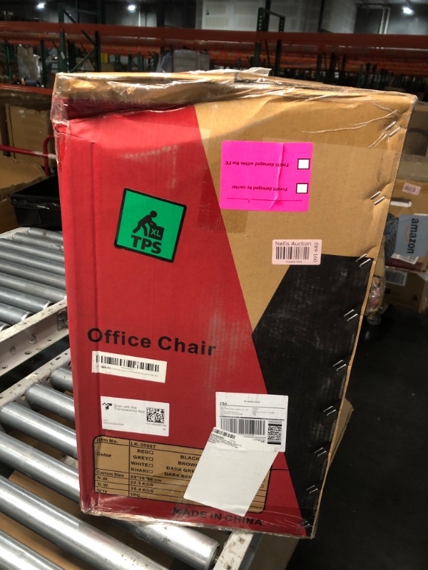 Photo 1 of Efomao Desk Office Chair 400LBS, Big and Tall Office Chair, PU Leather Computer Chair, Executive Office Chair with Foot Rest, Home Office Chair, Pink Office Chair